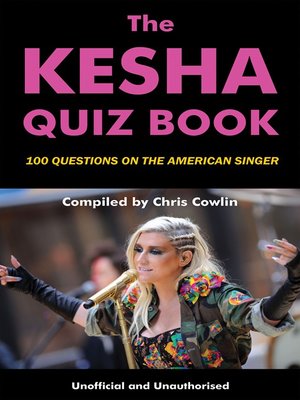 cover image of The Kesha Quiz Book